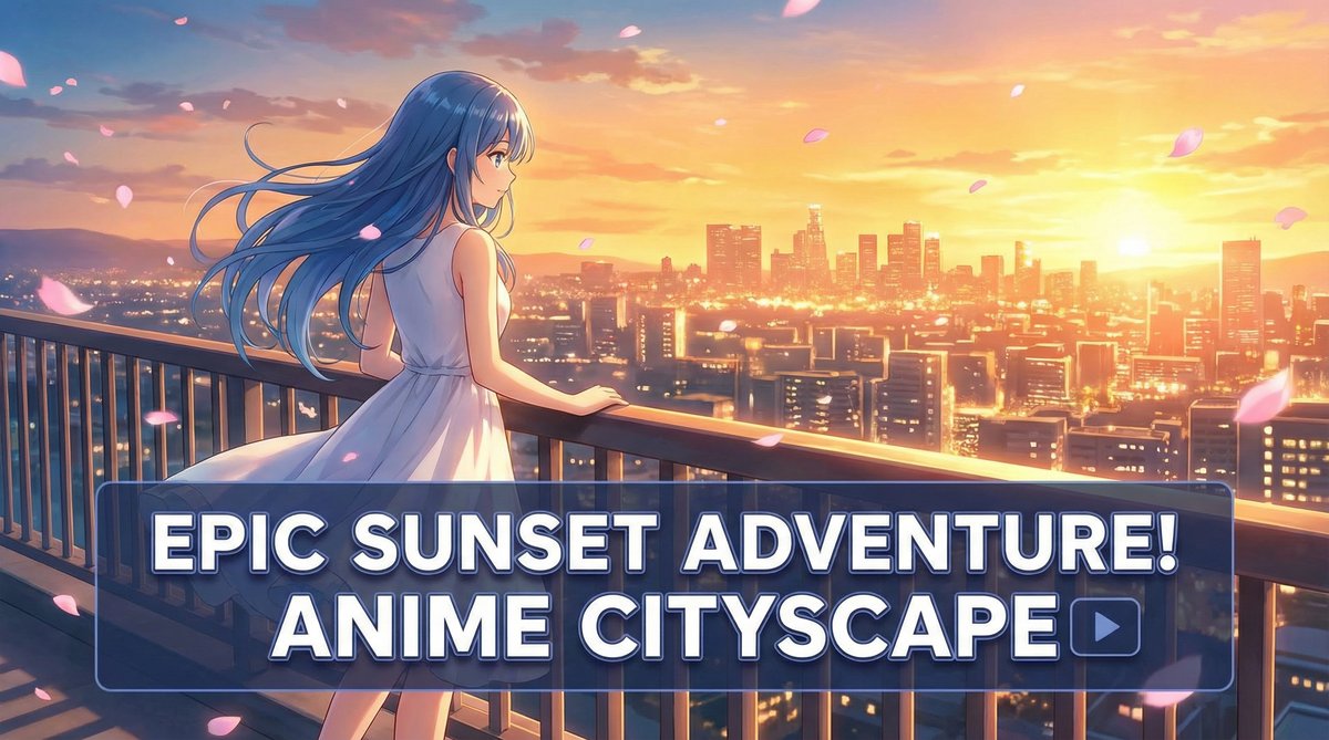 小蓝视频原创动漫-黄昏城市物语